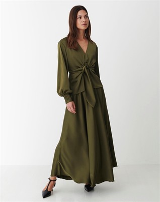 Blair Bluse - Semi Rich Olive